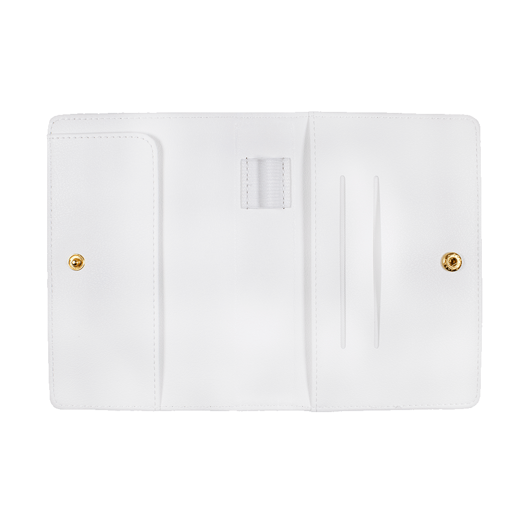 真顔絵画/パスポートケース