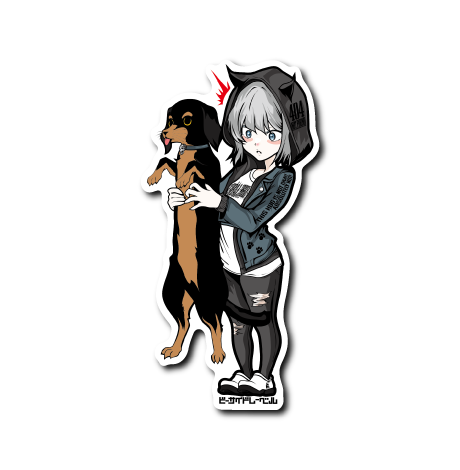 のびのびーダックス(白フチ)