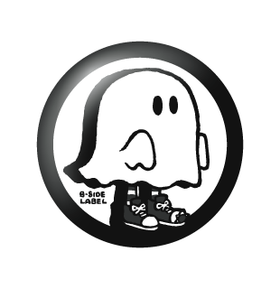 丸目シューズおばけ/小缶バッジ
