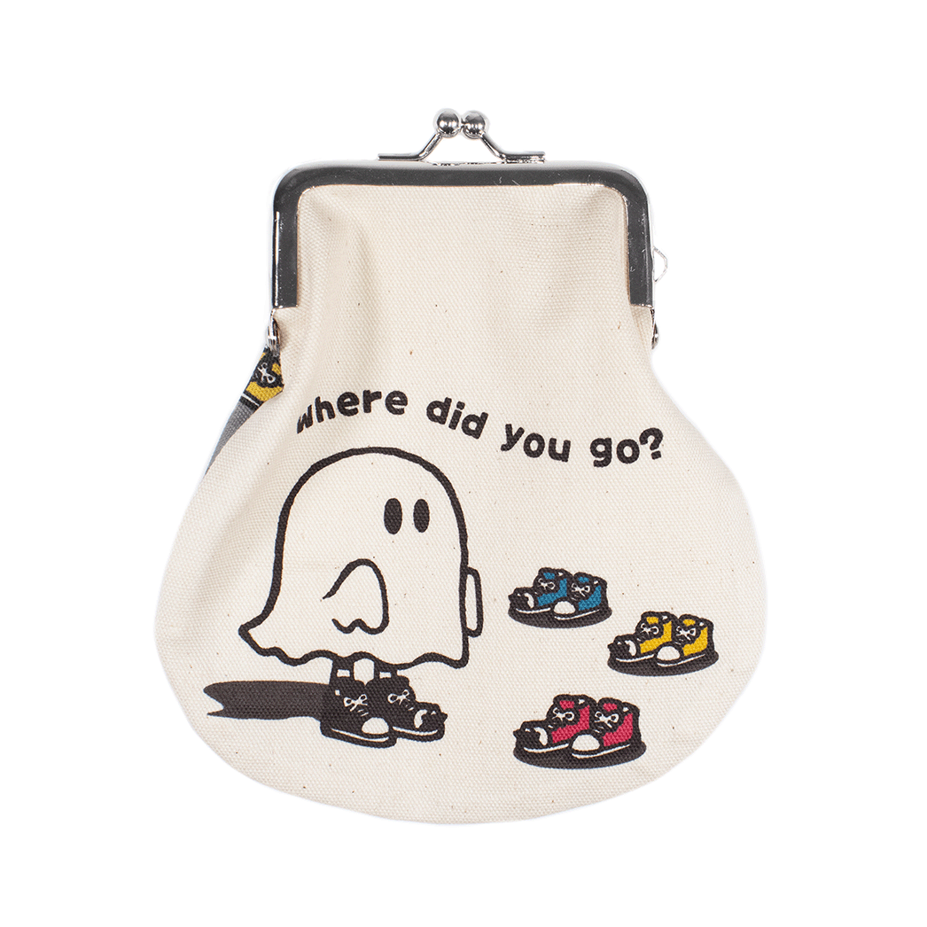 丸目シューズおばけ/がま口