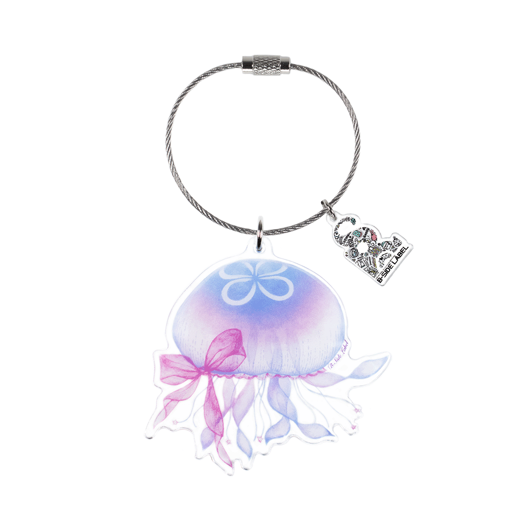 (Jellyfish Aquarium)ミズクラゲりぼん左/キーリング