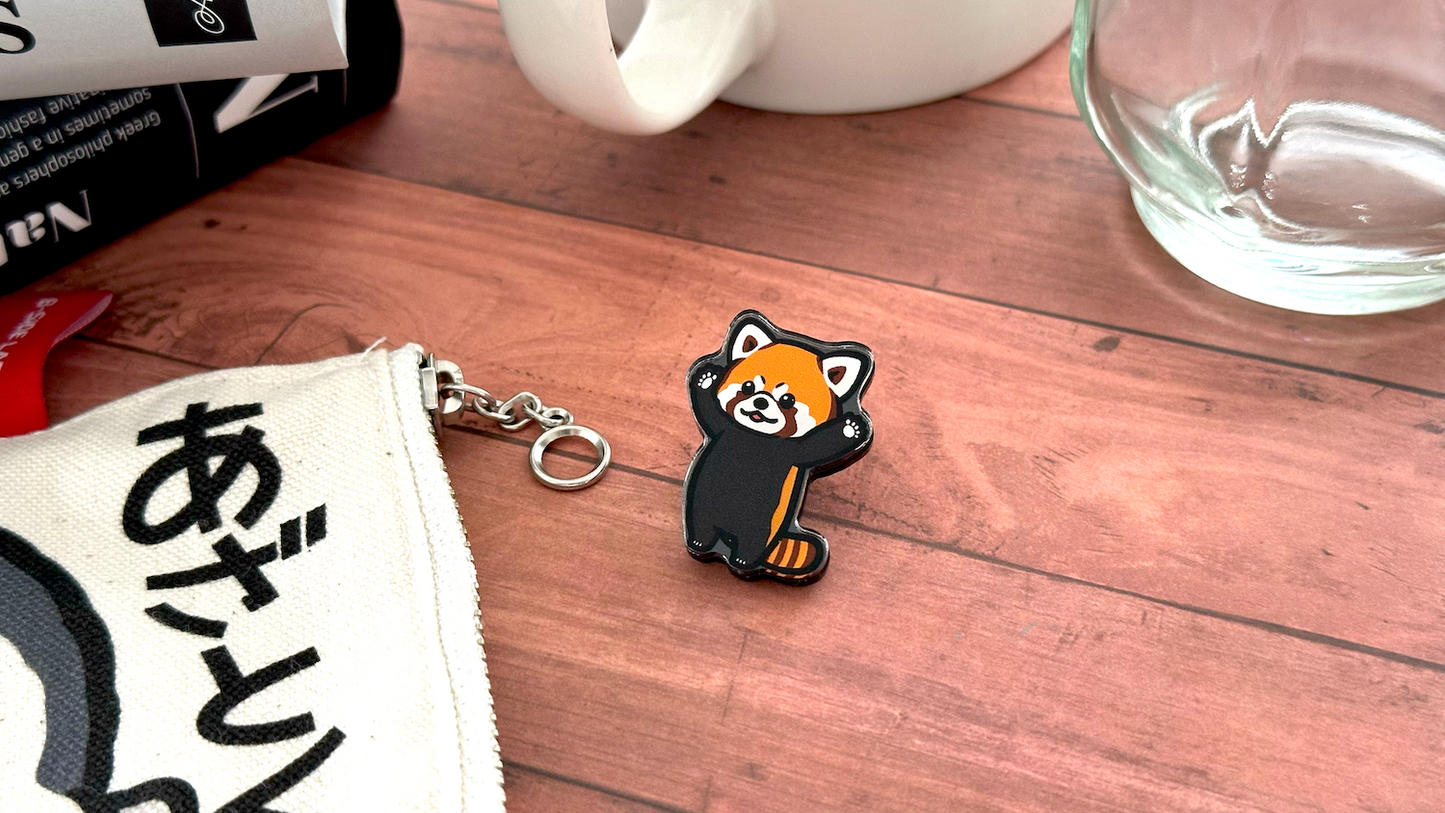 レッサーパンダ/ピンバッジ