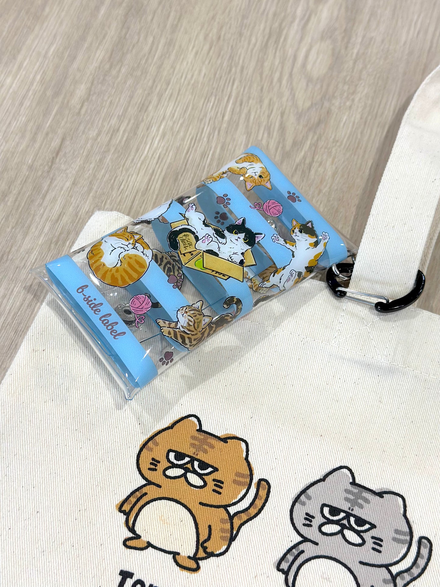 にゃんポ〜ズ/PVCケース