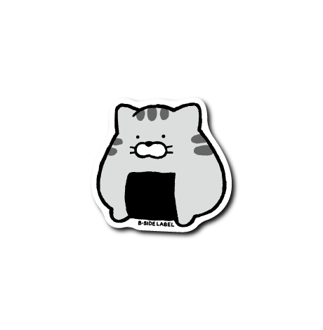 トラねこにぎり(グレー)