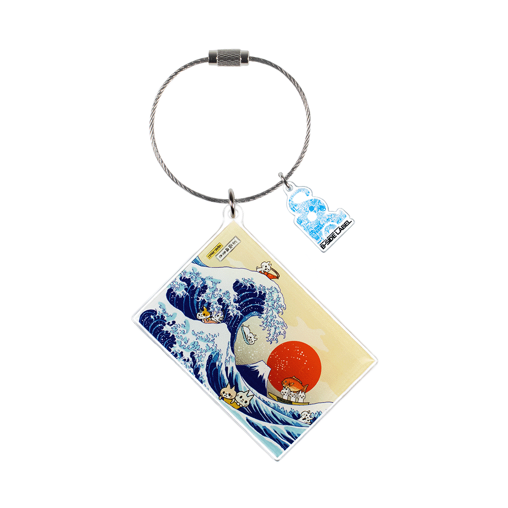 ネコ冨嶽三十六景/キーリング