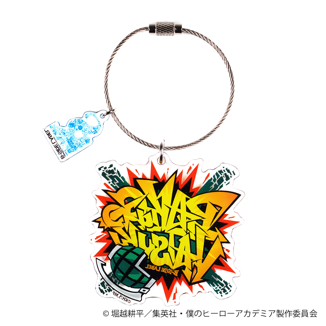 (ヒロアカ)爆豪勝己ロゴ/キーリング