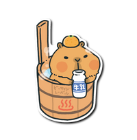 アニマル温泉桶(カピパラ)