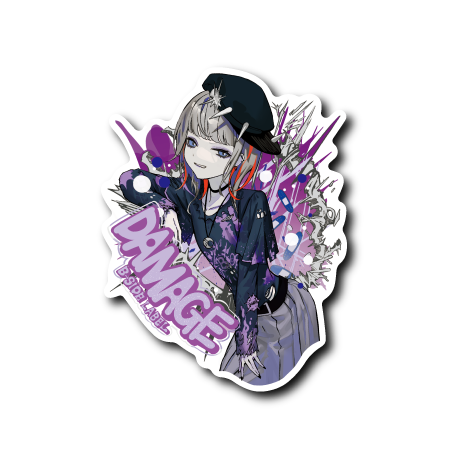 DAMAGE(紫文字)