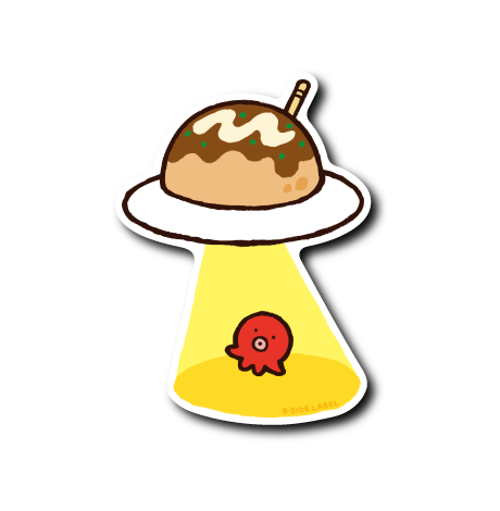 たべものUFO(たこ焼き)