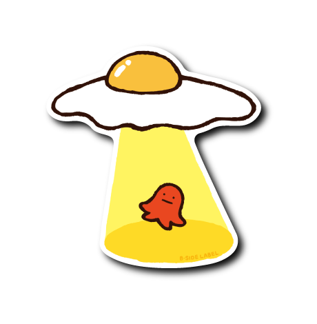 たべものUFO(目玉焼き)