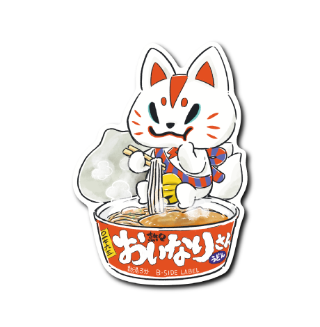 おいなりカップうどん(おいなり)