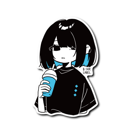 フラペ女子(青)