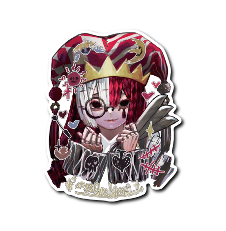 サーカスドール(落書きあり白)