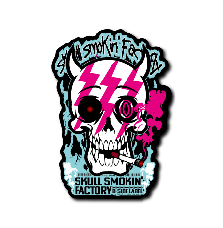 skull smokin'factory(黒フチ)