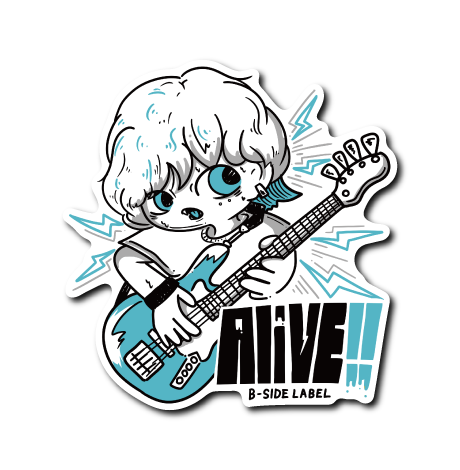 Alive!!ベーシスト(青)