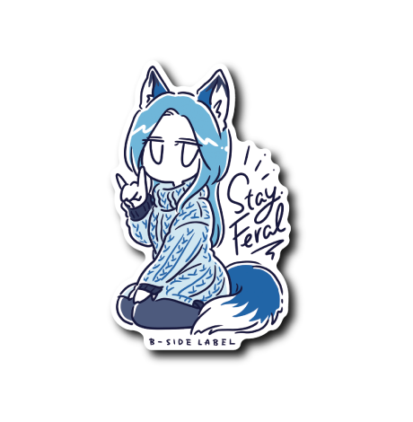 FERAL青ガール(服カラー)