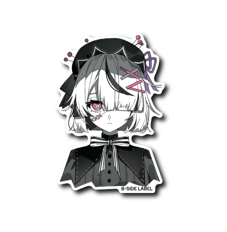 白黒つぎはぎガール