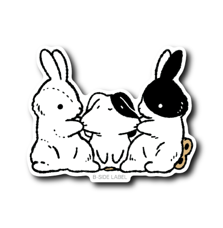 ひっぱりネジ巻きウサギ