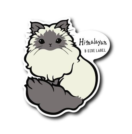おすわりヒマラヤン(灰)