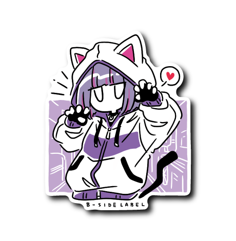 デフォ猫耳ガール(路地裏)