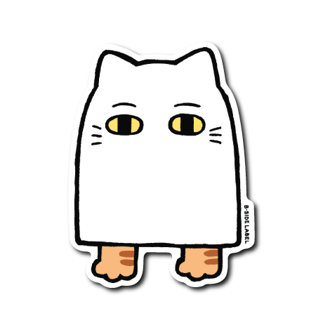 棒立ちメジェド(ネコ)