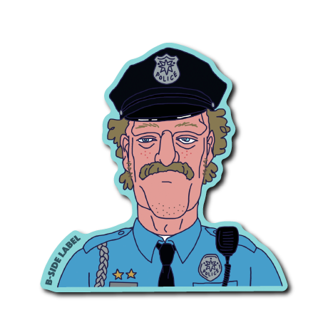 ヒゲ警官