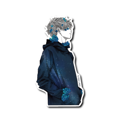 勿忘草男子