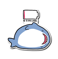 充電切れ海洋生物(サメ)