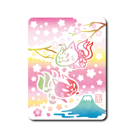 (桜企画)おいなり手拭い