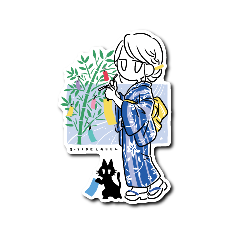 (季節)デフォ七夕浴衣