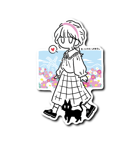 (秋の草花)デフォコスモス女子