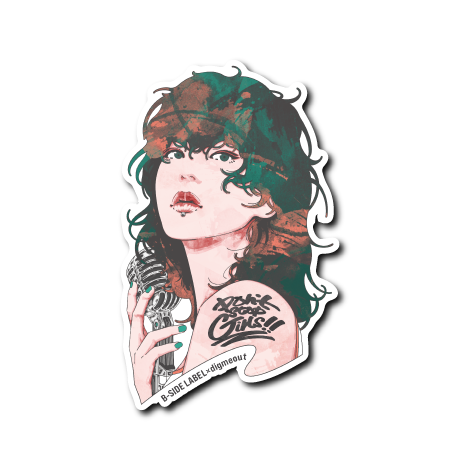 Don't Stop Girls - vocal upper/ラジオステッカー