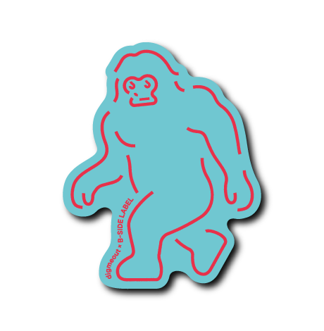 YETI/ラジオステッカー