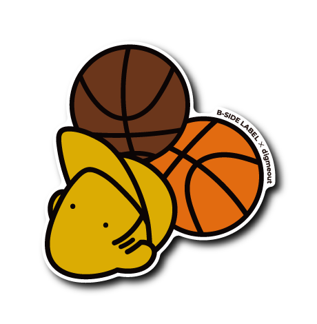 basketballs/ラジオステッカー