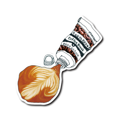 (コーヒー)絵の具