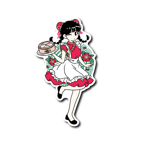 (東方美女)レストラン看板娘