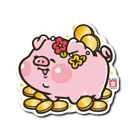 (お金)ブタ貯金箱