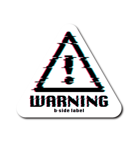 (Cyber2)警告マーク(白地)