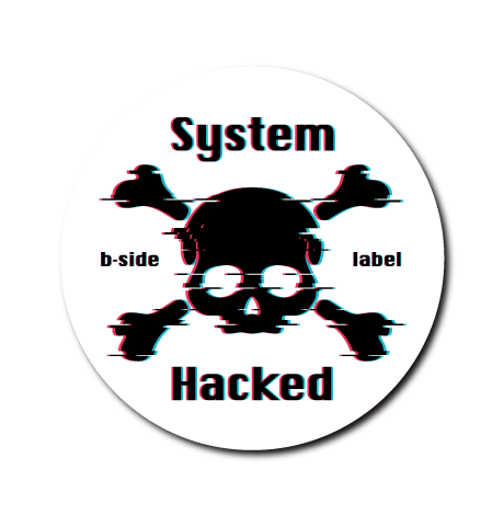 (Cyber2)ドクロ(白地)