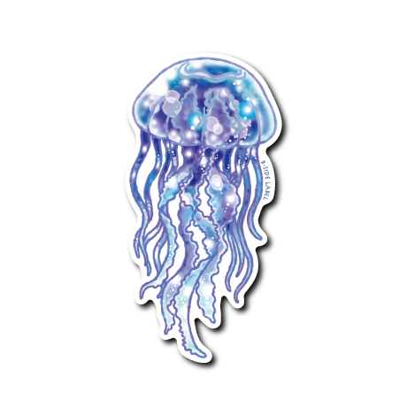 (きらめき)クラゲ(青紫)