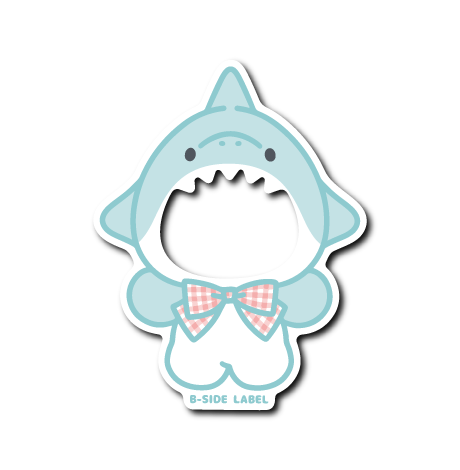 (ぬい活)さめ(水色)