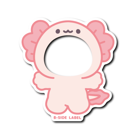 (ぬい活)ウーパールーパー(ピンク)