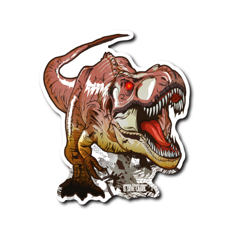 (恐竜)ティラノサウルス(茶)