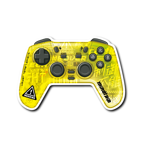 (平成レトロデジタル)コントローラー(黄)
