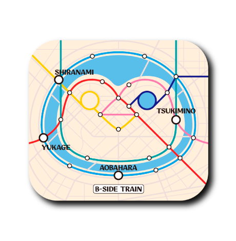 (列車旅企画)ペンギン路線図