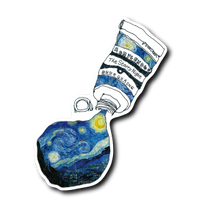 (秋企画)絵の具星月夜