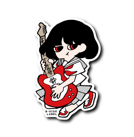 半袖ギターガール