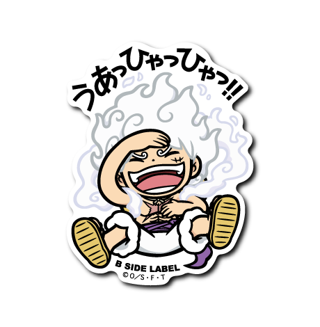 (ワンピース)ルフィ「ギア5 うあっひゃっひゃっ!!」正面