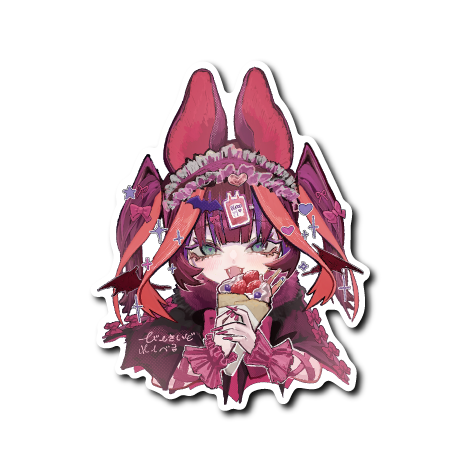 (ごちそう企画)コウモリガールとクレープ