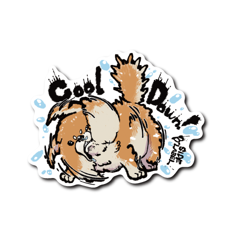 (夏企画)ブルブル柴犬